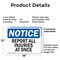 Signmission Safety Culture Sign, 18 in Width, Plastic, Rectangle OS-2PACK-NS-P-1218-L-16462 - alternate 5